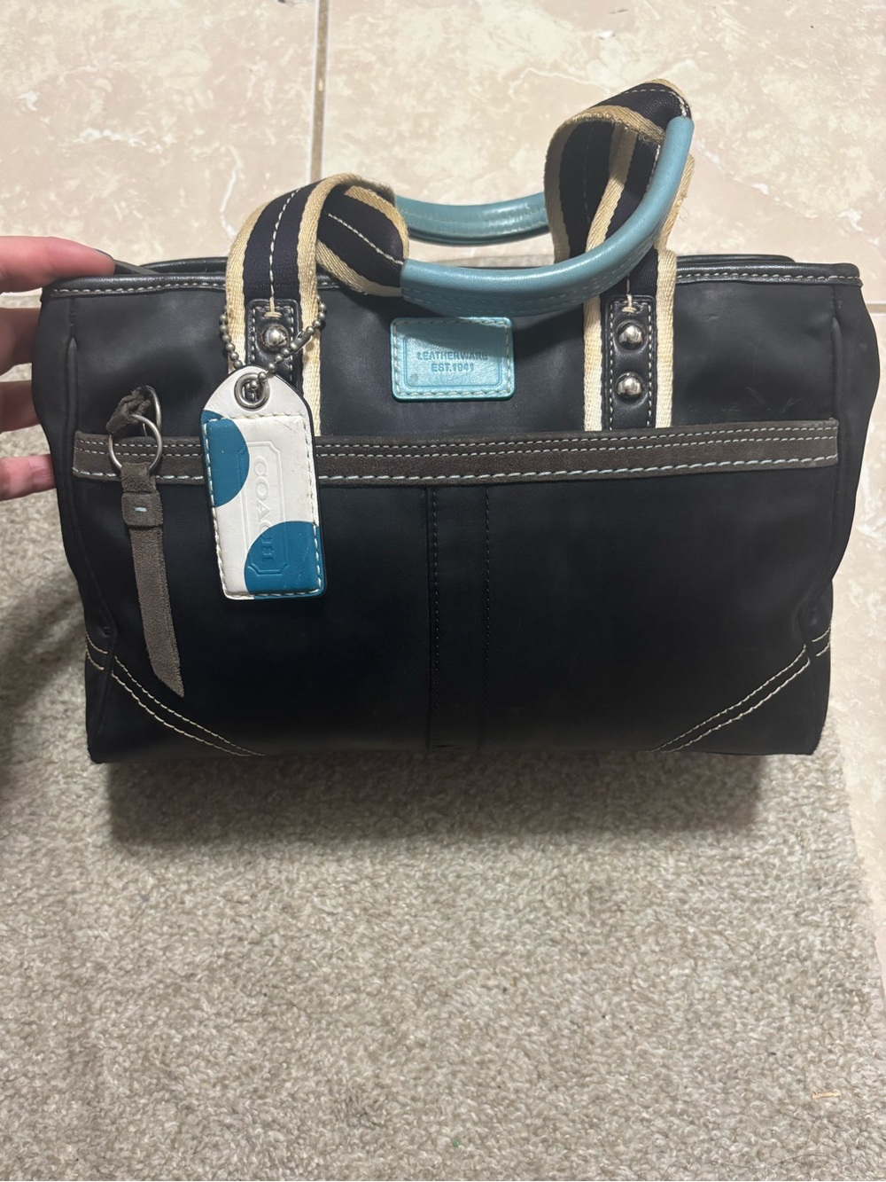 Coach nylon bag